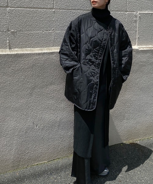 y/m by RIKA（イムバイリカ）の「M65ライナーキルトコート（その他アウター・レディース・ブラック/カーキ・FREE）」の18枚目の写真