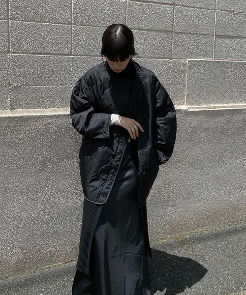 y/m by RIKA（イムバイリカ）の「M65ライナーキルトコート（その他アウター・レディース・ブラック/カーキ・FREE）」の19枚目の写真