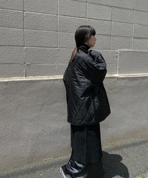 y/m by RIKA（イムバイリカ）の「M65ライナーキルトコート（その他アウター・レディース・ブラック/カーキ・FREE）」の21枚目の写真