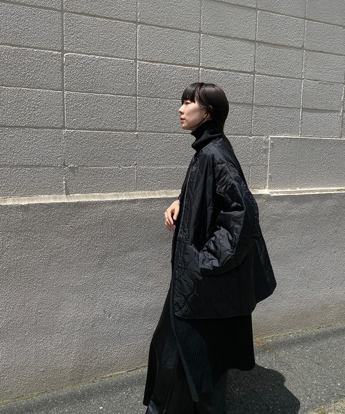 y/m by RIKA（イムバイリカ）の「M65ライナーキルトコート（その他アウター・レディース・ブラック/カーキ・FREE）」の22枚目の写真