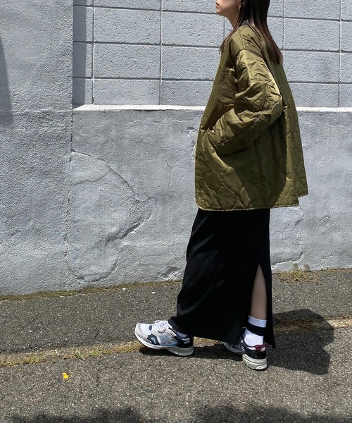 y/m by RIKA（イムバイリカ）の「M65ライナーキルトコート（その他アウター・レディース・ブラック/カーキ・FREE）」の11枚目の写真