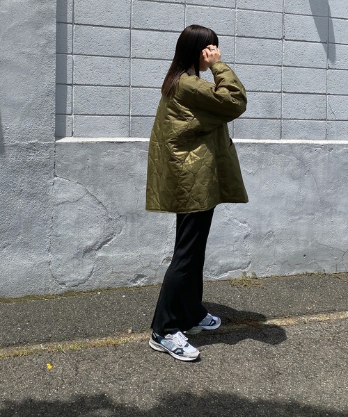 y/m by RIKA（イムバイリカ）の「M65ライナーキルトコート（その他アウター・レディース・ブラック/カーキ・FREE）」の14枚目の写真