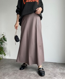 DouDou | 【WEB限定】フェイクレザーフレアスカート(スカート)