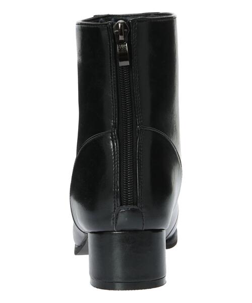 Lugnoncure（ルノンキュール）の「スクエアトゥショートブーツ（ブーツ・レディース・ブラック/キャメル・LARGE/MEDIUM）」の13枚目の写真