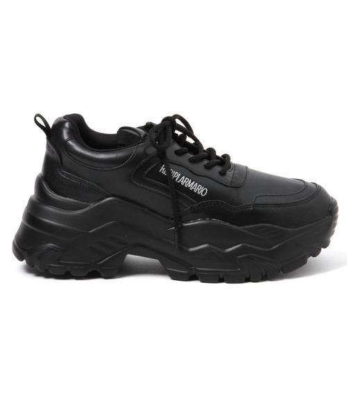 repipi armario（レピピ アルマリオ）の「ＰＵダッドスニーカー（スニーカー・キッズ・ブラック/ホワイト・SMALL/MEDIUM/LARGE）」の15枚目の写真