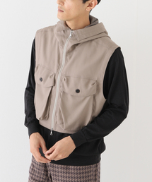 URU（ウル）の「【URU / ウル】HOODED VEST（ブルゾン）」