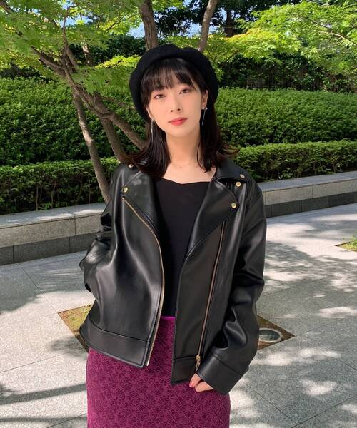 OPAQUE.CLIP（オペークドットクリップ）の「◆バスクベレー（ハンチング/ベレー帽・レディース・ブラック/ベージュ/カーキ/ワインレッド・00）」の8枚目の写真