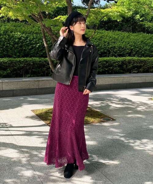 OPAQUE.CLIP（オペークドットクリップ）の「◆バスクベレー（ハンチング/ベレー帽・レディース・ブラック/ベージュ/カーキ/ワインレッド・00）」の11枚目の写真