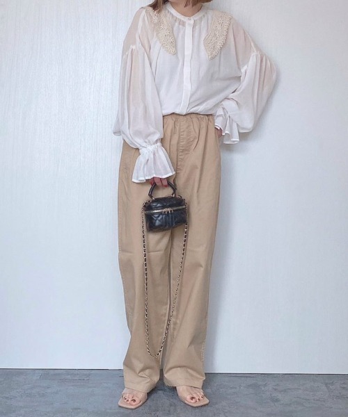 WEGO(ウィゴー)の「WEGO/【マルチサイズ】イージーシェフパンツ(チノパンツ・メンズ・ホワイト/ベージュ/ダークグリーン/ブラック/レッド/イエロー/ブルー/パープル・LARGE/MEDIUM/SMALL/X-LARGE/X-SMALL)」の10枚目の写真