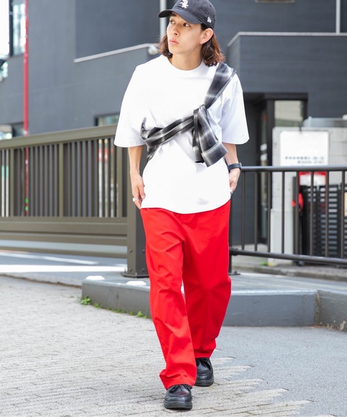 WEGO(ウィゴー)の「WEGO/【マルチサイズ】イージーシェフパンツ(チノパンツ・メンズ・ホワイト/ベージュ/ダークグリーン/ブラック/レッド/イエロー/ブルー/パープル・LARGE/MEDIUM/SMALL/X-LARGE/X-SMALL)」の11枚目の写真