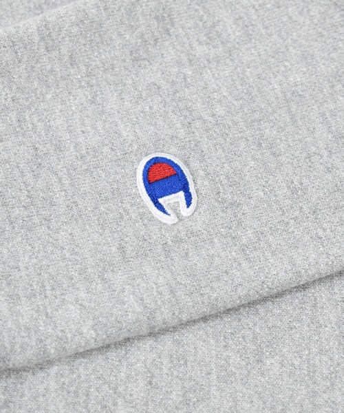 Champion(チャンピオン)の「【ヴィンテージ古着】Champion / チャンピオン リバースウィーブ ロゴ刺繍 クルーネックスウェット(スウェット・メンズ・グレー・MEDIUM)」の9枚目の写真
