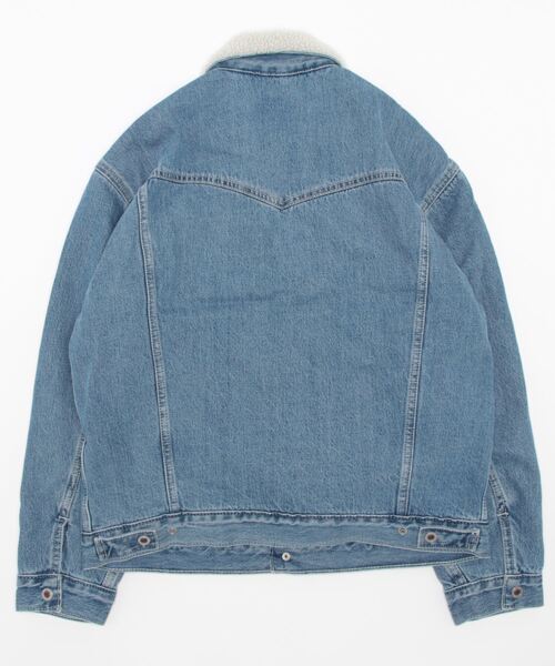 Levi's（リーバイス）の「【Levi's】シェルパジャケット（ブルゾン・メンズ・ダークインディゴブルー・S/M/L）」の2枚目の写真