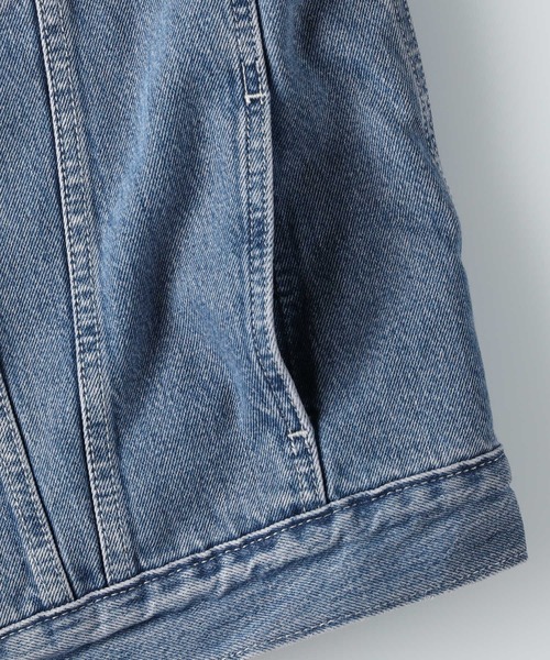 Levi's（リーバイス）の「【Levi's】シェルパジャケット（ブルゾン・メンズ・ダークインディゴブルー・S/M/L）」の6枚目の写真