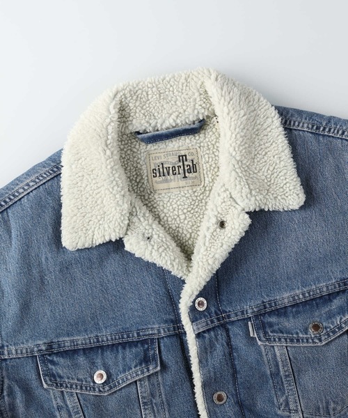 Levi's（リーバイス）の「【Levi's】シェルパジャケット（ブルゾン・メンズ・ダークインディゴブルー・S/M/L）」の5枚目の写真
