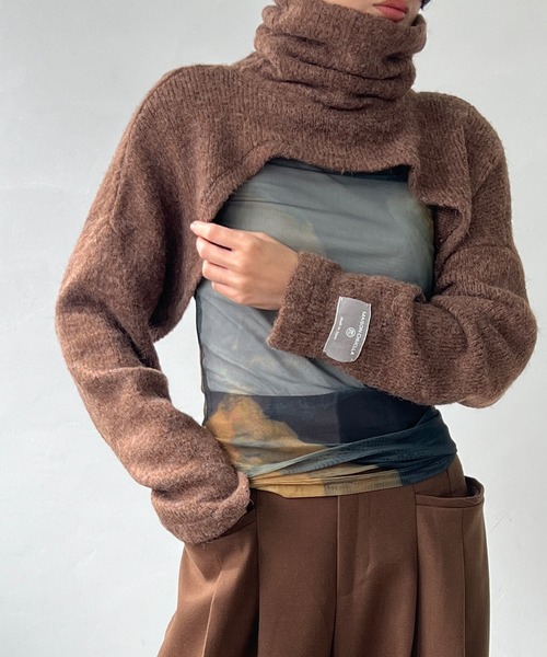 日本製'ボレロ マルチストール ニットセット chwj22a12【MAISON CHUCLLA】-ファッション通販サイト-chuclla official 日本製'ボレロ マルチストール ニットセット chwj22a12【MAISON CHUCLLA】-ファッション通販サイト-chuclla official