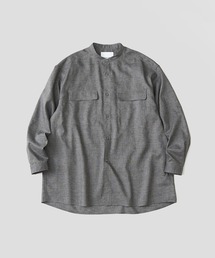 WHITE MOUNTAINEERING（ホワイトマウンテニアリング）の「【White Mountaineering / ホワイトマウンテニアリング】BAND COLLAR L/S SHIRT / バンドカラーシャツ（シャツ/ブラウス）」