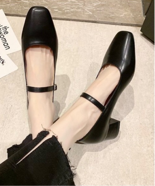 Burner(バーナー)の「【OKUOKU 0909】ローヒール パンプス oku-shoes-676354883155-36(パンプス・レディース・A/B・36/40/38)」の2枚目の写真