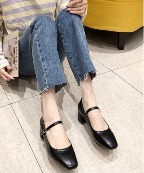 Burner(バーナー)の「【OKUOKU 0909】ローヒール パンプス oku-shoes-676354883155-36(パンプス・レディース・A/B・36/40/38)」の4枚目の写真