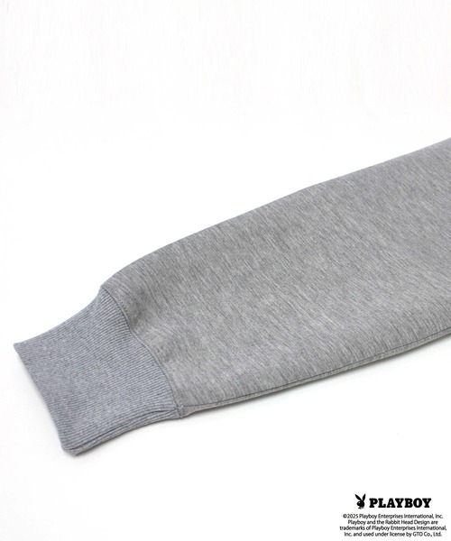 PLAYBOY（プレイボーイ）の「【GOLF】ゴルフウェア　PLAYBOYモックネック長袖（ジャージ・メンズ・ブラック/グレー・M/L/XL）」の12枚目の写真