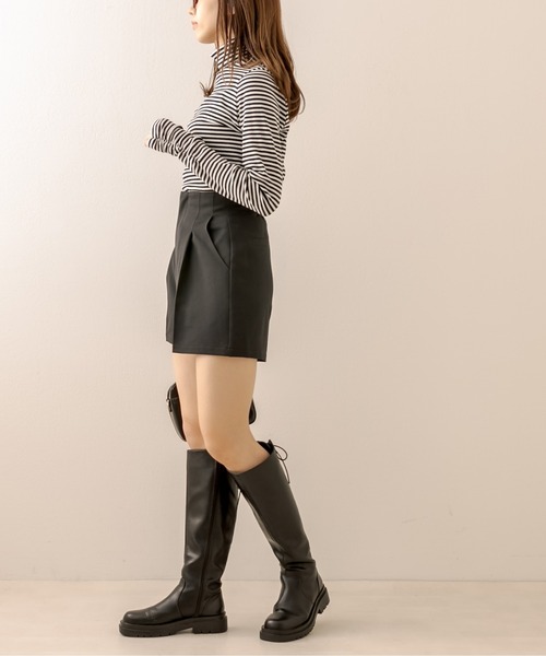 OLIVE des OLIVE(オリーブデオリーブ)の「超美脚ショートパンツ(その他パンツ・レディース・ブラック/チェック/アイボリー・FREE)」の13枚目の写真