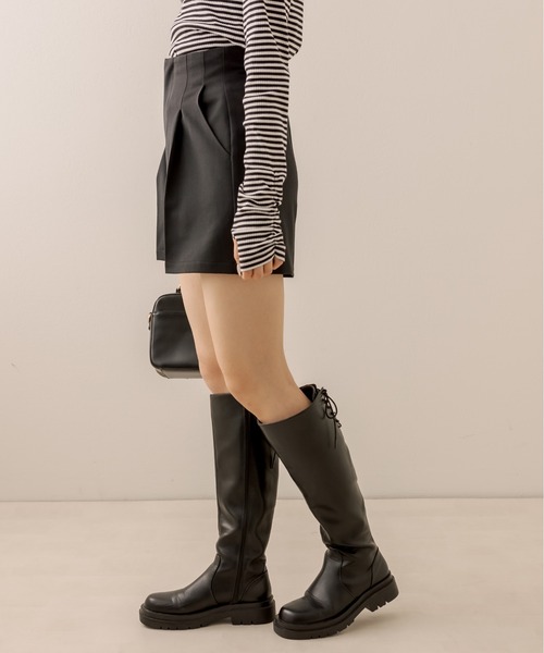 OLIVE des OLIVE(オリーブデオリーブ)の「超美脚ショートパンツ(その他パンツ・レディース・ブラック/チェック/アイボリー・FREE)」の16枚目の写真