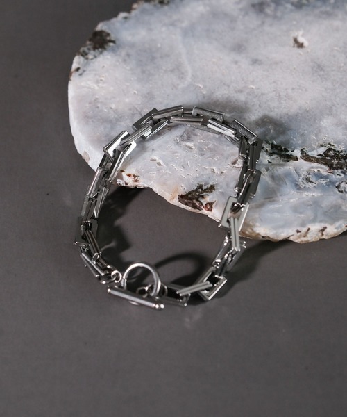 RAGEBLUE(レイジブルー)の「ステンレスデザインチェーンブレスレット(ブレスレット・メンズ・シルバー系その他2/シルバー系その他3/シルバー系その他/シルバー系その他4/その他6/その他5/その他13/その他11/その他7・ONE SIZE/FREE)」の5枚目の写真