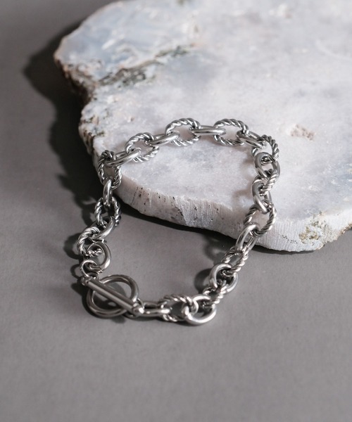 RAGEBLUE(レイジブルー)の「ステンレスデザインチェーンブレスレット(ブレスレット・メンズ・シルバー系その他2/シルバー系その他3/シルバー系その他/シルバー系その他4/その他6/その他5/その他13/その他11/その他7・ONE SIZE/FREE)」の7枚目の写真