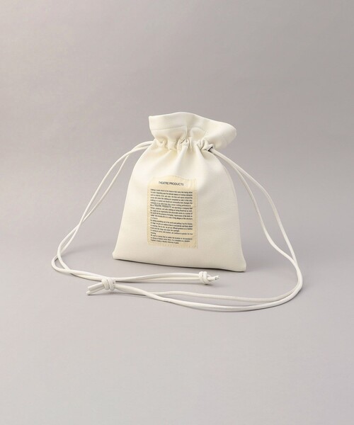 FREAK'S STORE（フリークスストア）の「THEATRE PRODUCTS × FREAK'S STORE/シアタープロダクツ 別注マニフェストネームポーチ（ショルダーバッグ・レディース・ブラック/オフホワイト・ONE SIZE）」の15枚目の写真