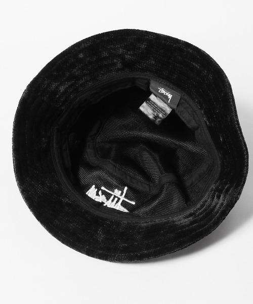 STUSSY(ステューシー)の「STUSSY/ステューシー CHENILLE BIG BASIC BUCKET HAT バケットハット(ハット・メンズ・ブラック/ライトブルー/オレンジ・S/M/L/XL)」の8枚目の写真