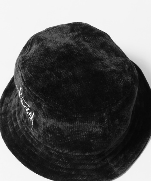 STUSSY(ステューシー)の「STUSSY/ステューシー CHENILLE BIG BASIC BUCKET HAT バケットハット(ハット・メンズ・ブラック/ライトブルー/オレンジ・S/M/L/XL)」の11枚目の写真