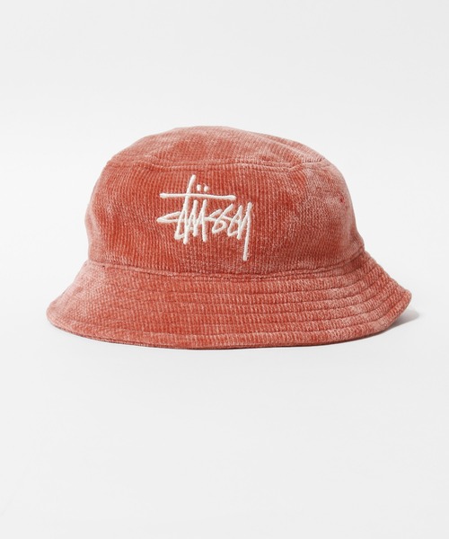 STUSSY(ステューシー)の「STUSSY/ステューシー CHENILLE BIG BASIC BUCKET HAT バケットハット(ハット・メンズ・ブラック/ライトブルー/オレンジ・S/M/L/XL)」の14枚目の写真