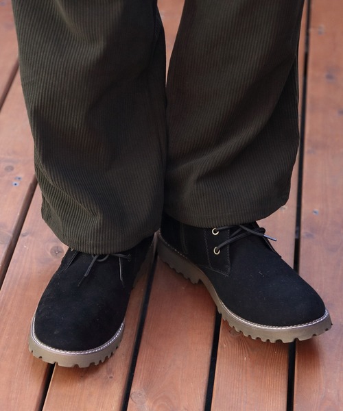 ８(eight)（エイト）の「チャッカブーツ（ブーツ・メンズ・ベージュ系その他/ブラック系その他/ブラック/グレー系その他・26.5cm/28.0cm/25.5cm/26.0cm/27.0cm/25.0cm）」の20枚目の写真