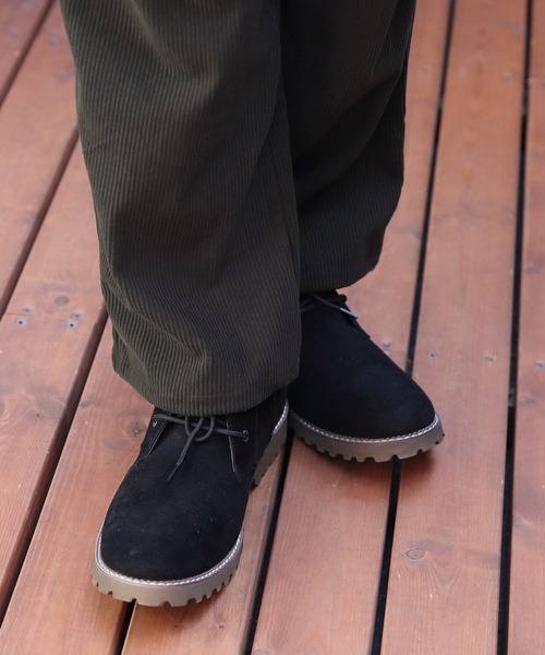 ８(eight)（エイト）の「チャッカブーツ（ブーツ・メンズ・ベージュ系その他/ブラック系その他/ブラック/グレー系その他・26.5cm/28.0cm/25.5cm/26.0cm/27.0cm/25.0cm）」の21枚目の写真