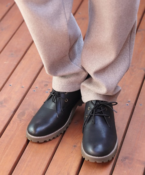 ８(eight)（エイト）の「チャッカブーツ（ブーツ・メンズ・ベージュ系その他/ブラック系その他/ブラック/グレー系その他・26.5cm/28.0cm/25.5cm/26.0cm/27.0cm/25.0cm）」の9枚目の写真