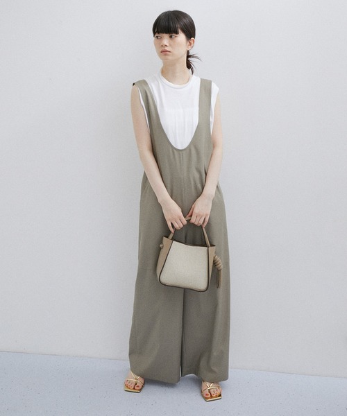 ADAM ET ROPE'（アダムエロペ）の「〈追加〉【WEB限定】むすびミニバッグ（ハンドバッグ・レディース・ブラック/グレー系その他/キャメル・FREE）」の16枚目の写真