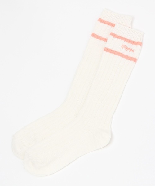 repipi armario（レピピ アルマリオ）の「ラインルーズソックス（ソックス/靴下・キッズ・コーラル/パープル/ライム/グリーン/ホワイト/ブラック/ブルー/サックスブルー/グレー/ベージュ/グリーン系その他/オレンジ/グリーン系その他2/ブルー系その他・FREE）」の22枚目の写真