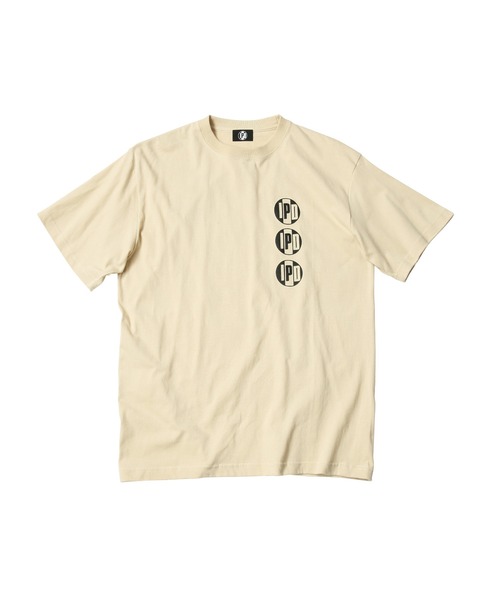 IPD(アイピーディー)の「【IPD】TRIPLE OG S/S(Tシャツ/カットソー・メンズ・ブルー/ブラック/ホワイト/サンドベージュ・LARGE/X-LARGE/MEDIUM)」の1枚目の写真