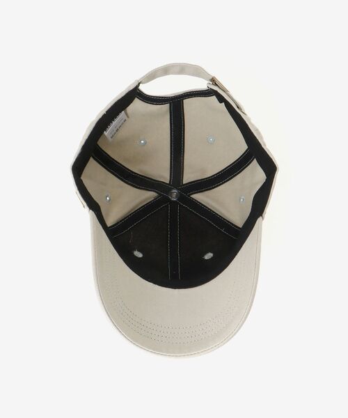 MAJESTIC LEGON（マジェスティックレゴン）の「ツイルベーシックキャップ（キャップ・レディース・オフホワイト/ブラック/ライトグレー・FREE）」の8枚目の写真