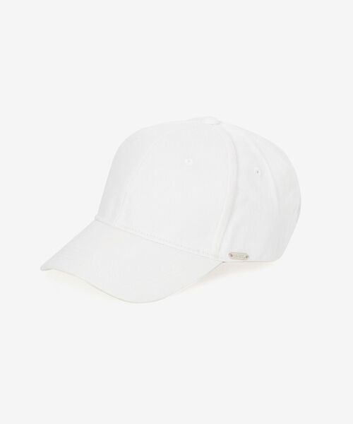 MAJESTIC LEGON（マジェスティックレゴン）の「ツイルベーシックキャップ（キャップ・レディース・オフホワイト/ブラック/ライトグレー・FREE）」の11枚目の写真