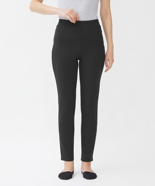 Tuche(トゥシェ)の「Tuche/トゥシェ ストレッチパンツ スキニースタイル ツイルストレッチ アンクル丈(その他パンツ・レディース・ブラック/ネイビー/杢グレー・MEDIUM/LARGE/X-LARGE)」の10枚目の写真