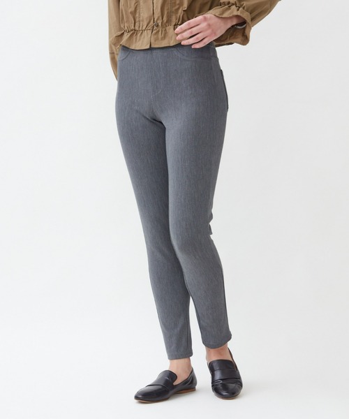 Tuche(トゥシェ)の「Tuche/トゥシェ ストレッチパンツ スキニースタイル ツイルストレッチ アンクル丈(その他パンツ・レディース・ブラック/ネイビー/杢グレー・MEDIUM/LARGE/X-LARGE)」の14枚目の写真