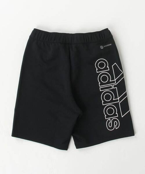adidas(アディダス)の「アディダス adidas YB カラーブロック_ウォームアップショーツ(その他パンツ・キッズ・ブラック/ネイビー・130cm/120cm/150cm/140cm/160cm)」の3枚目の写真