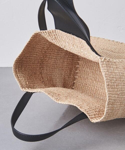 UNITED ARROWS UWCS ABACA アローズ　カゴバッグ UNITED ARROWS(ユナイテッドアローズ)の「UWSC ABACA スクエア