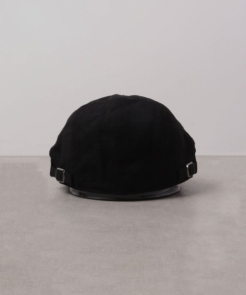 Sense of Grace(センスオブグレース)の「ハンドウォッシャブル 綿麻 ハンチング(ハンチング/ベレー帽・レディース・グレー/カーキオリーブ/ナチュラル/ブラック/ブラウン・FREE)」の9枚目の写真