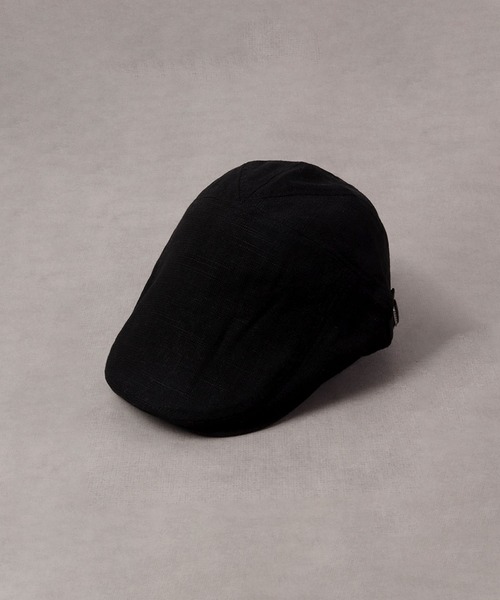 Sense of Grace(センスオブグレース)の「ハンドウォッシャブル 綿麻 ハンチング(ハンチング/ベレー帽・レディース・グレー/カーキオリーブ/ナチュラル/ブラック/ブラウン・FREE)」の12枚目の写真