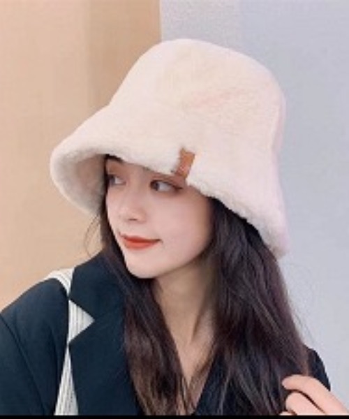 tone（トーン）の「【gratin】モコモコファーバケットハット（ハット・レディース・レオパード/ブラウン/ベージュ/ゼブラ/その他/ブラック・FREE）」の10枚目の写真