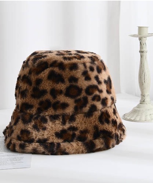 tone（トーン）の「【gratin】モコモコファーバケットハット（ハット・レディース・レオパード/ブラウン/ベージュ/ゼブラ/その他/ブラック・FREE）」の18枚目の写真