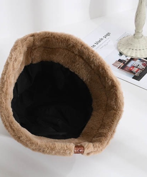 tone（トーン）の「【gratin】モコモコファーバケットハット（ハット・レディース・レオパード/ブラウン/ベージュ/ゼブラ/その他/ブラック・FREE）」の19枚目の写真