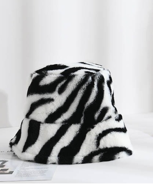 tone（トーン）の「【gratin】モコモコファーバケットハット（ハット・レディース・レオパード/ブラウン/ベージュ/ゼブラ/その他/ブラック・FREE）」の20枚目の写真