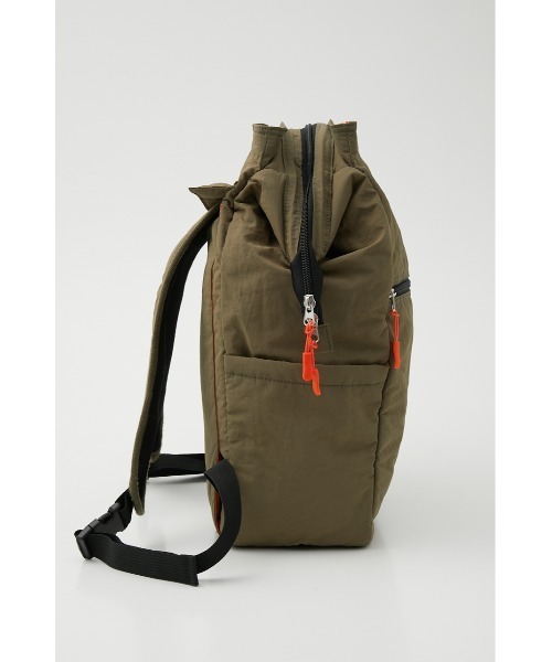 RODEO CROWNS WIDE BOWL（ロデオクラウンズワイドボウル）の「2WAY BACK PACK（バックパック/リュック・レディース・カーキ/ブラック/ライトグレー・FREE）」の7枚目の写真